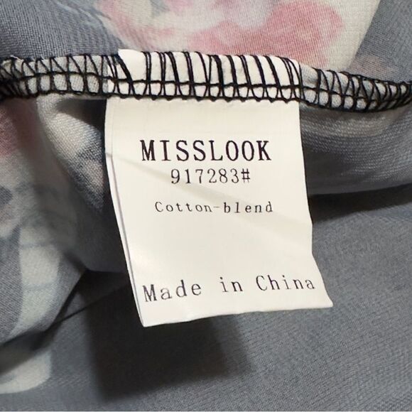 MISSLOOK Black Floral Maxi Dress Size 2XL - Picture 12 of 13